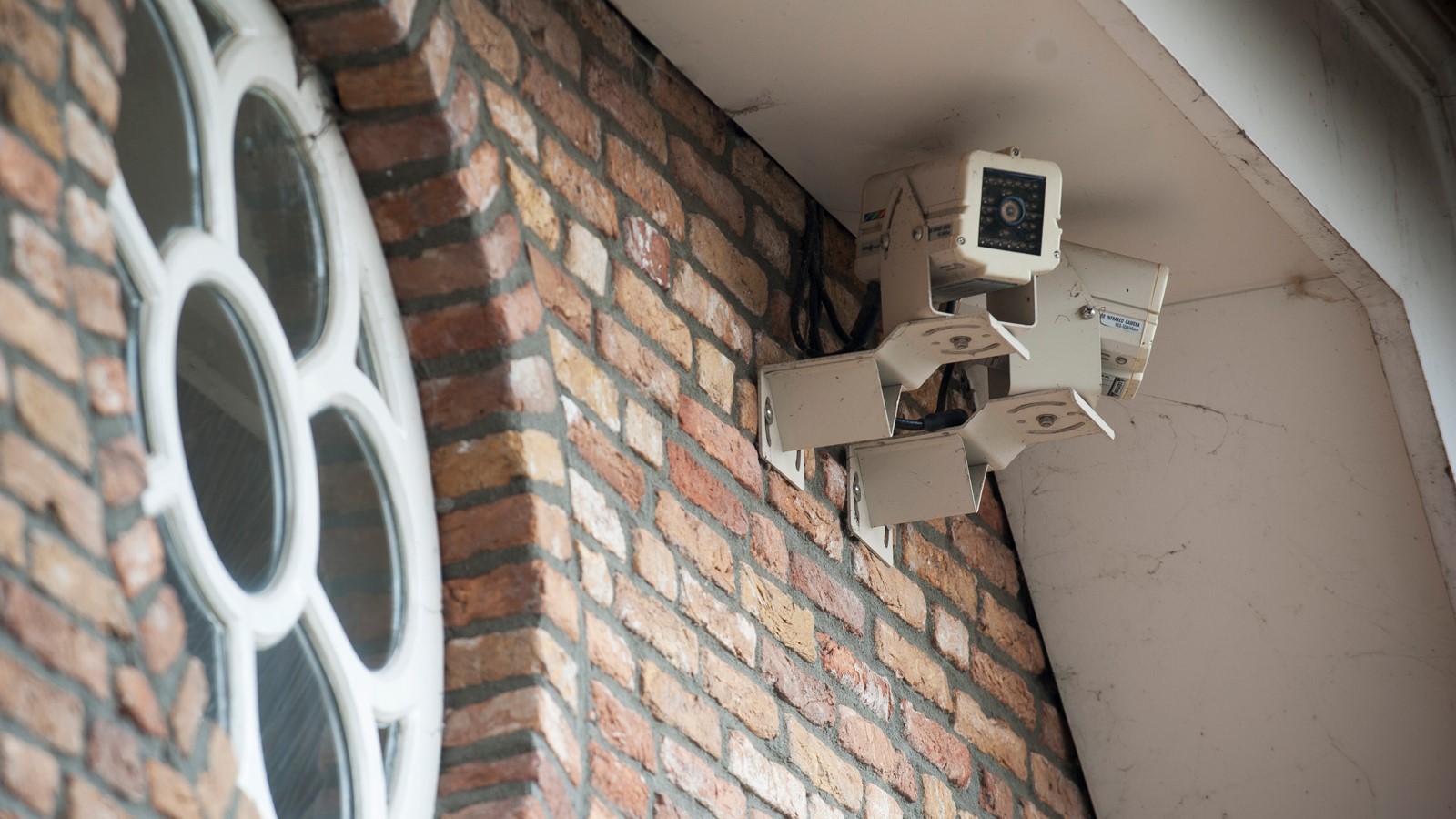 CCTV Camera&#39;s bewaken woning.