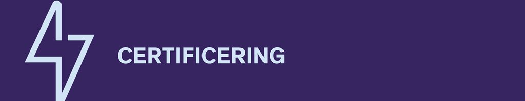 WEB HEADER CERTIFICERING