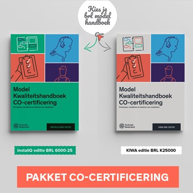 Pakket CO certificering overzichtspagina visual